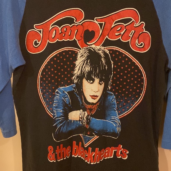 MadeWorn Joan Jett tee the graphics are on front and back small only worn twice. - Picture 2 of 11